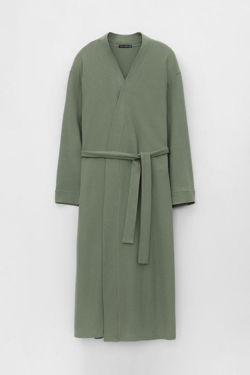 Халат Very Neat Е 50014/24 нефритовый женский хлопок  фото 5