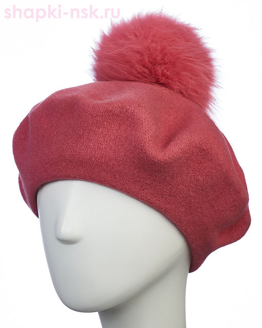 Берет фетр флис Помпон 115 Берет женский флис (58-59) - Tonak фото 32