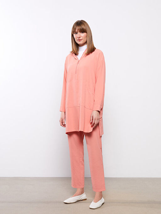 Kad?n Standart Fit D?z Pantolon