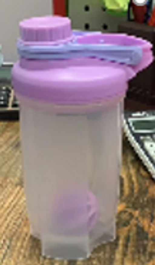 Бутылка/Шейкер COOLRAY SHSB-500 сиреневая, для спортивного питания 500ML/уп60
