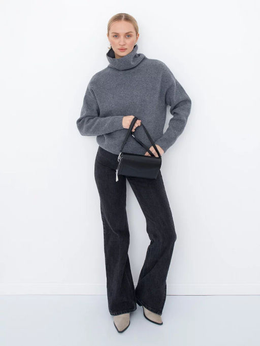 Сумка 1128CH black Polina&Eiterou