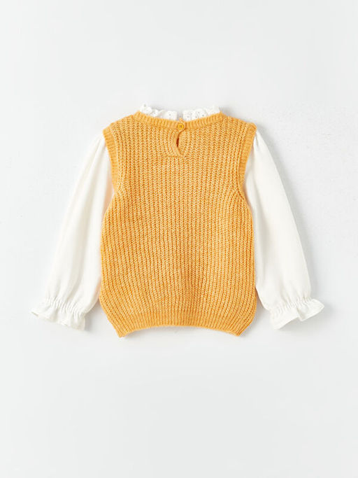 Bisiklet Yaka K?z Bebek Kazak - Waikiki фото 2