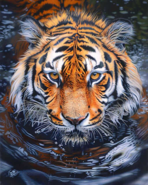 Картина по номерам на холсте и подрамнике 40х50 см