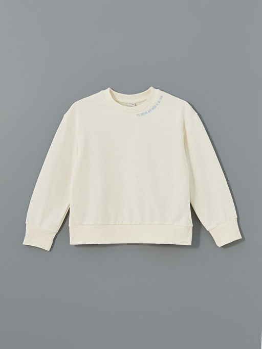 Bisiklet Yaka K?z ?ocuk Sweatshirt 2li - Waikiki фото 2