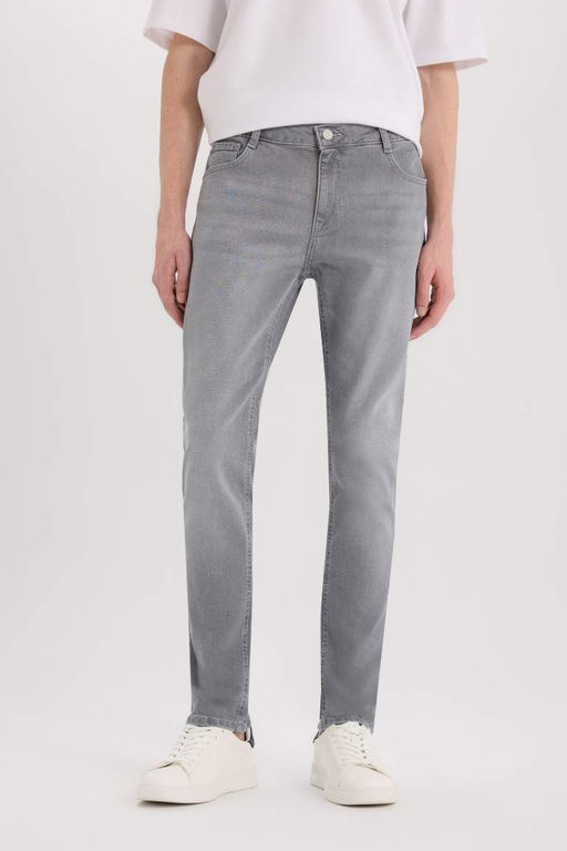 Pedro Slim Fit Dar Kal?p Normal Bel Dar Paca Jean Pantolon - Defacto фото 2