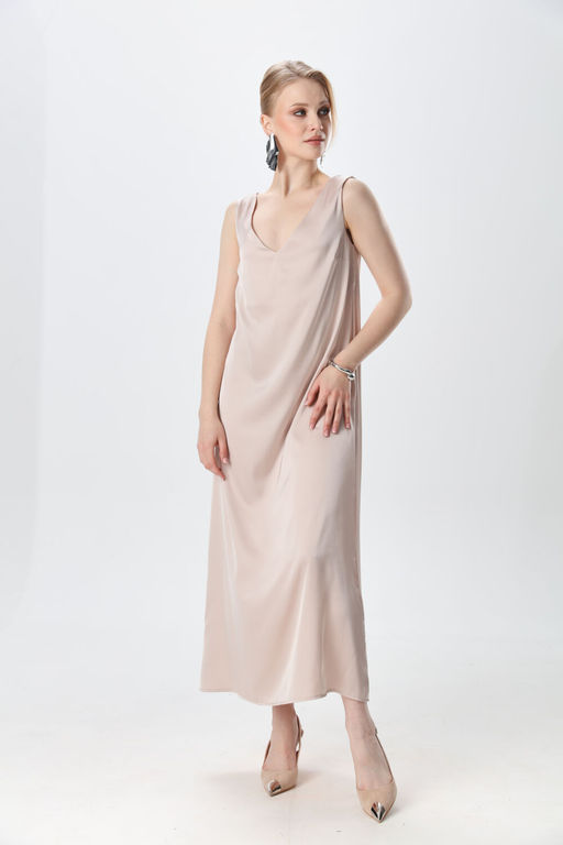 Платье NIKVA н1014-4 крем-брюле  фото 3