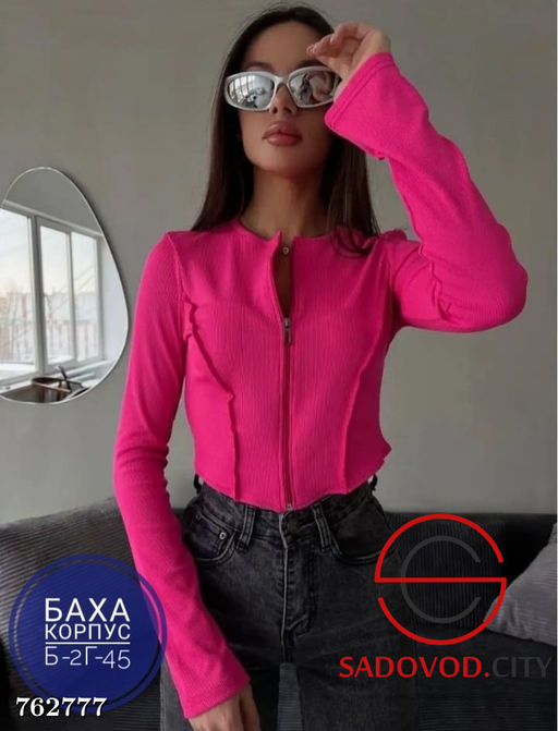 Женская кофта на молнии - Bruno фото 5