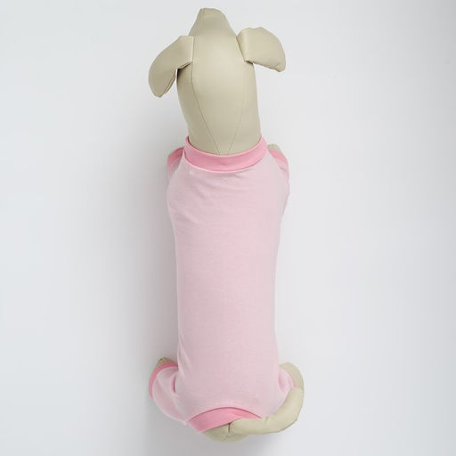 Костюм для животных нежно-розовый, L (ДС 39, ОШ 36-38, ОГ 60-62) - Пушистое счастье фото 4