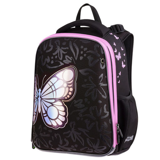 Рюкзак Berlingo Expert "Butterfly effect" (RU-EX-1109) 37*28*16см, 2 отделения, 2 кармана, анатомическая спинка