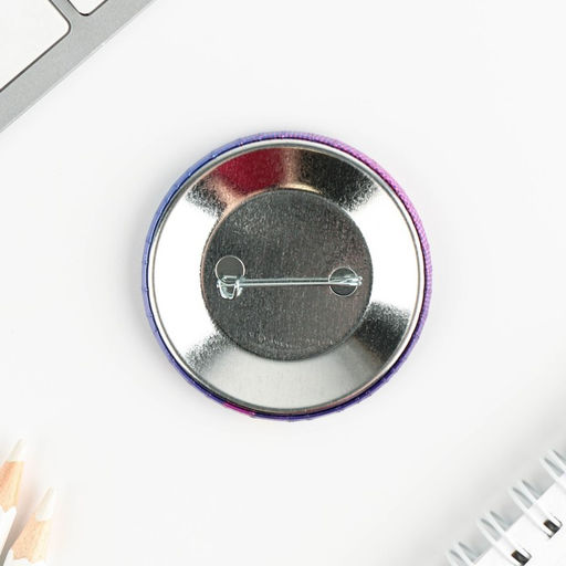 Цена за 10 шт. Значок закатной Аниме Каваи, d=5.6 см