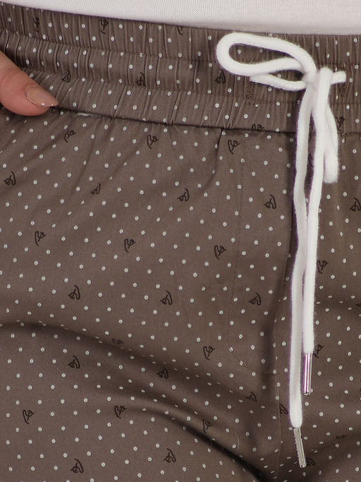 Брюки больших размеров летние женские - Almond фото 3