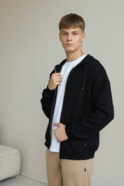 футер 3-нитка начес высокое качество пенье толстовка - Knitka wear фото 2