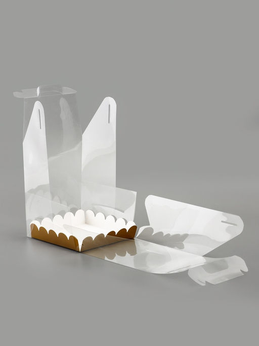 PVC Коробка для бенто-торта 14 х 14 х 12 см - UPAK LAND фото 5