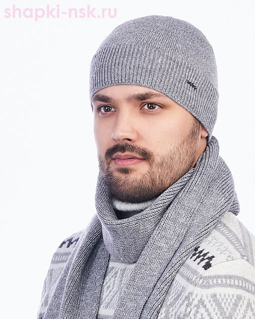 4921-1 Шапка мужская флис (57-59)