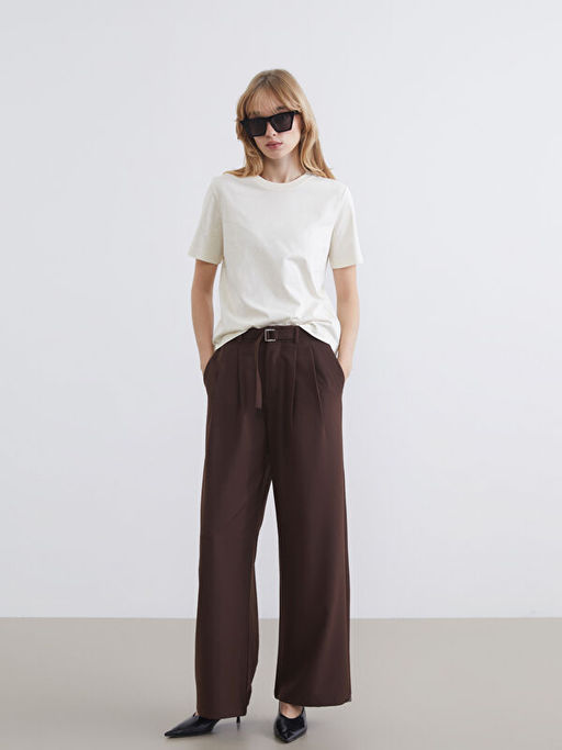 Bisiklet Yaka Kad?n Ti??rt