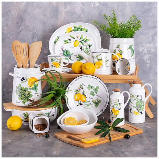 НАБОР ТАРЕЛОК ЗАКУСОЧНЫХ LEFARD СЕКРЕТНЫЕ ИНГРЕДИЕНТЫ 2 ШТ. 21,5 СМ  фото 8