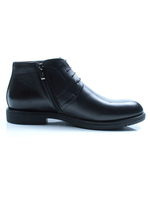01-H9057-B17-SW3 BLACK Ботинки демисезонные мужские (натуральная кожа) - Фабричный китай фото 7