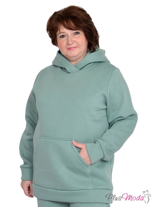Толстовка Модель №847 размеры 44-84 - Plusmoda фото 3