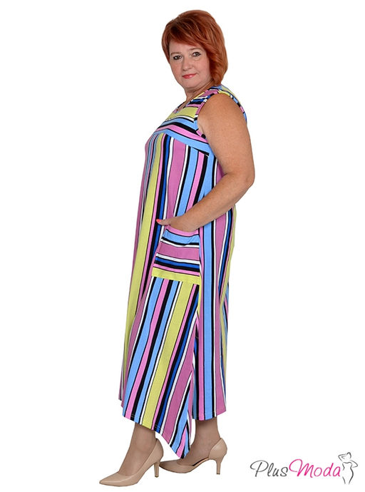 Платье Модель №1332 размеры 44-84 - Plusmoda фото 4