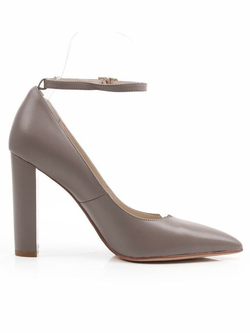 06-A34A-532HK GREY/BEIGE Туфли женские (натуральная кожа)