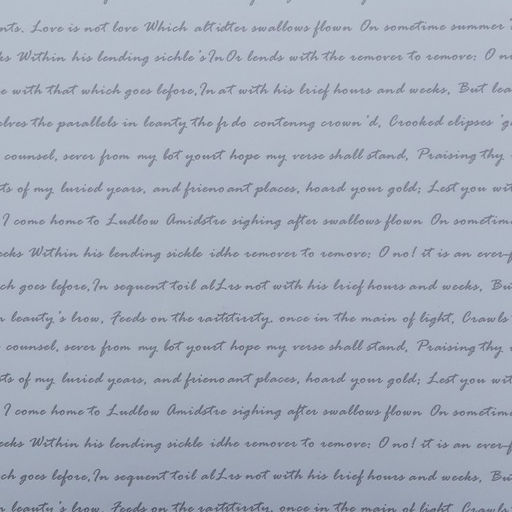 Цена за 20 шт. Пленка для цветов «Послание», белый, матовая, 58 см × 58 см