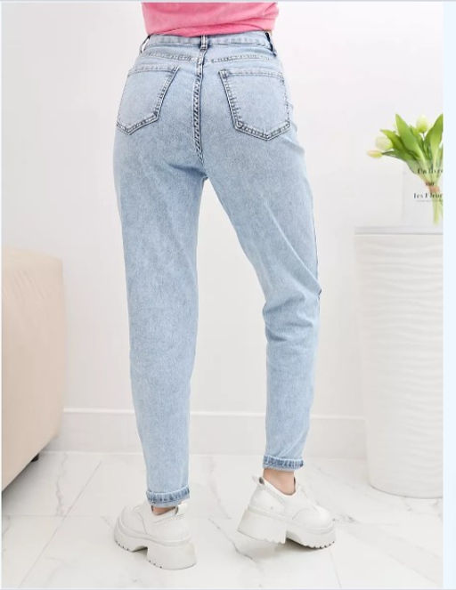 Джинсы женские МОМ УЦЕНКА D649