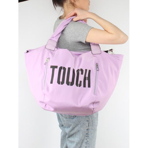 Сумка женская текстиль BoBo-6016, 1отд, сирень 259582 фото 5