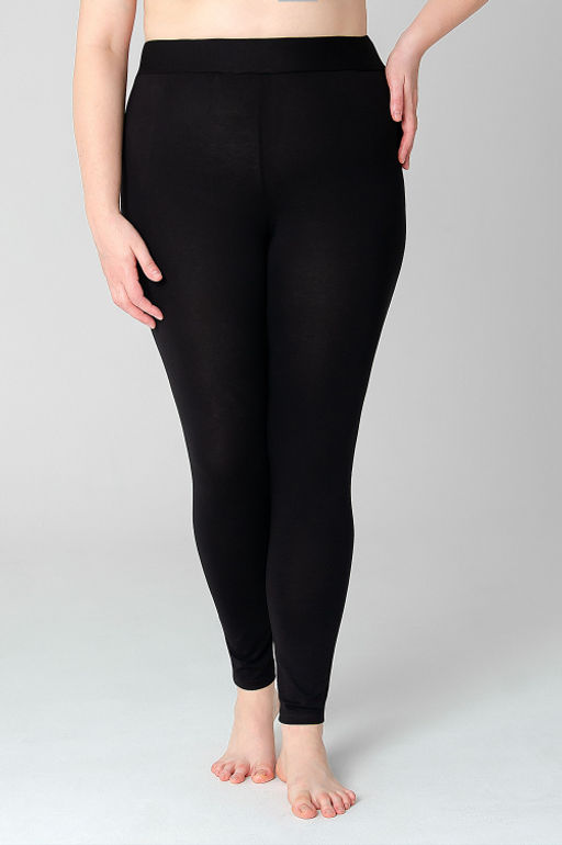 Арт. 395 Лосины женские 48-58 (6 шт) Цвет:черный - Калинка фото 6