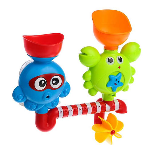 Игрушка для ванны «Водная забава», на присоске, МИКС