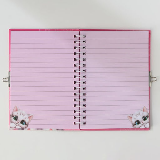 Блокнот на замочке А6, 50 л С 8 Марта