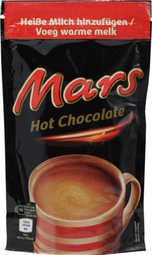 Mars Chocolate Drinks & Treats | Europe. Mars Hot Chocolate 140 гр. мягкая упаковка ВЕЛИКОБРИТАНИЯ