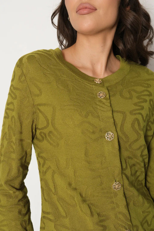 БЕЛАРУСЬ Жакет Д 3428/олива - Текстильная мануфактура фото 2