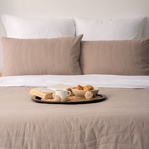 Покрывало стеганое 215х240 Традиция, поплин, 100% хлопок, Винтаж ВБ 215х240  фото 3