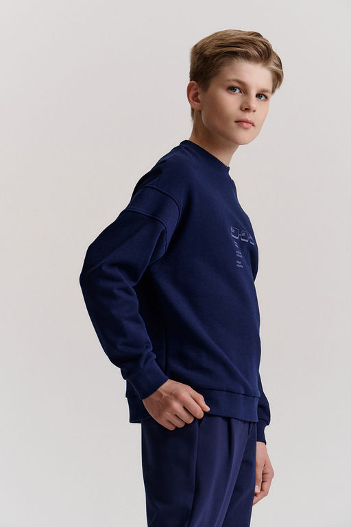 BFN7040U Толстовка для мальчиков - Pelican фото 6