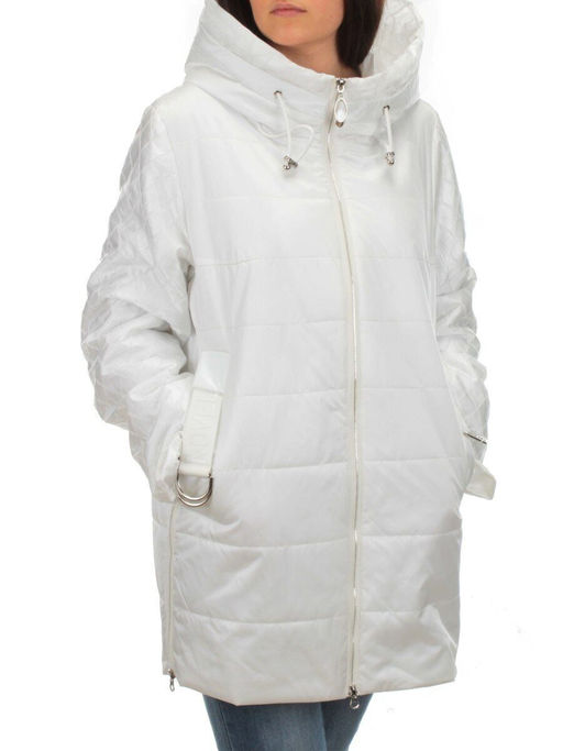 BM-81 WHITE Куртка демисезонная женская (100 гр. синтепон)