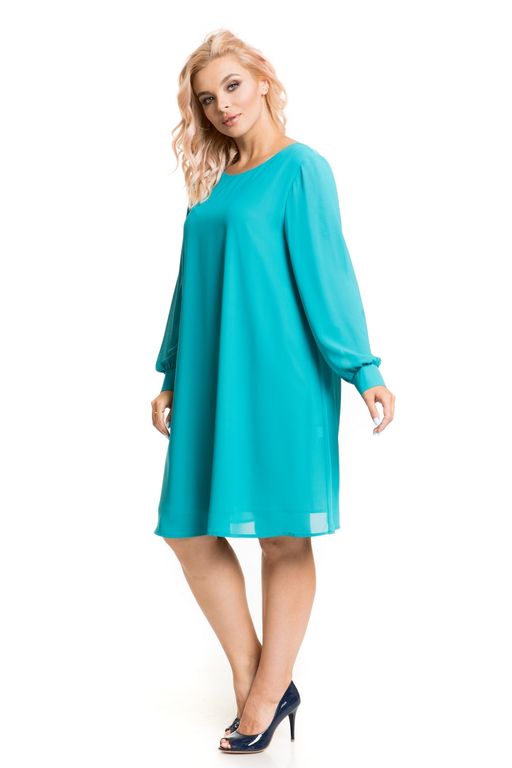 Платье 925 бирюзовый - Novita фото 5