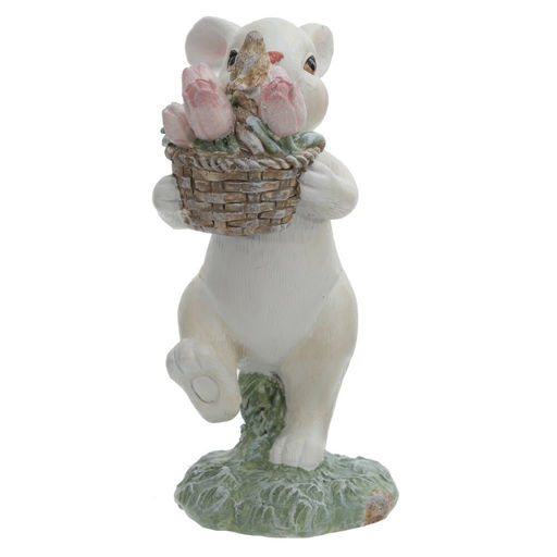 Фигурка декоративная "Заяц", L5,5 W8 H11,5 см