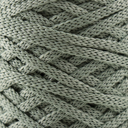 Шнур плоский 3 мм полиэфирный в клубках 100м/170г (+/- 5%) пыльный ментол - 21