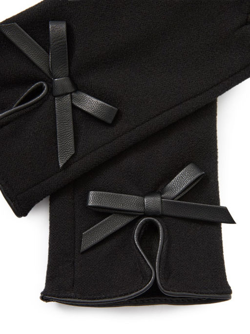 Перчатки жен флис LB-CP-139 black