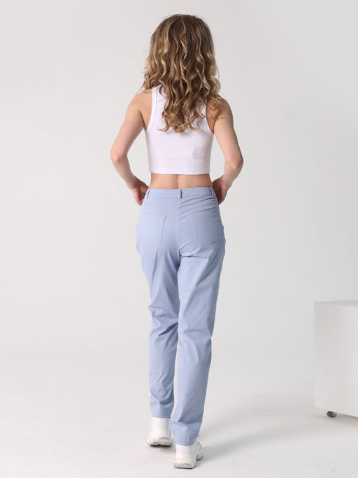 25241 Брюки голубой - Dizzyway фото 3