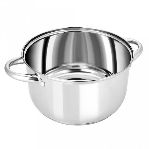 Кастрюля из нержавеющей стали Greta 2,5л, д15см, h11см, s0,4см, стеклянная крышка, Appetite (Китай) - Домашняя мода фото 3