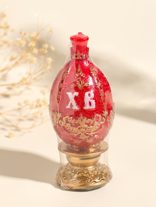 Свеча декоративная Пасхальное яйцо с орнаментом, 5.5?12 см, 105 г - Simaland фото 6