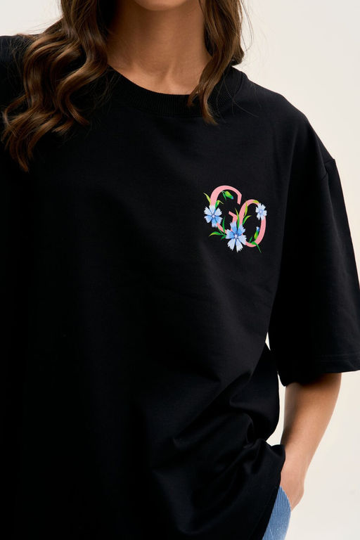 Футболка GO F1001V/40-02.164-170 черный - Pirs фото 6