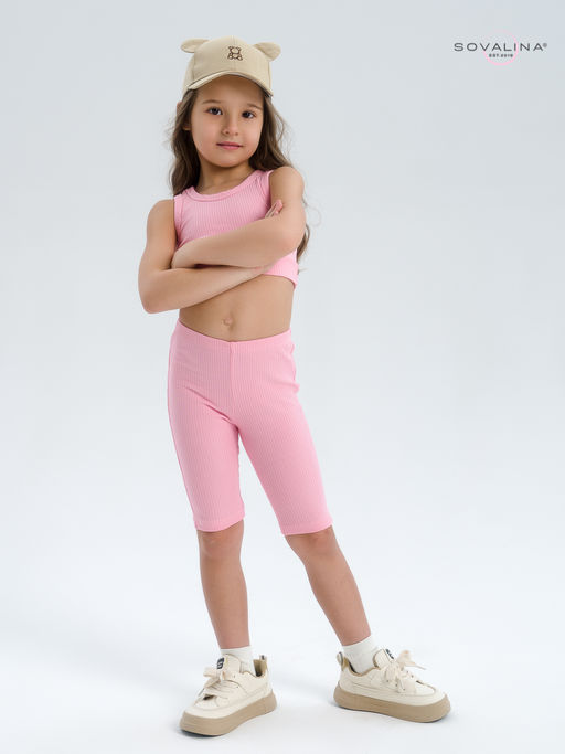 Костюм Тренд лапша розовый - Sovalina фото 9