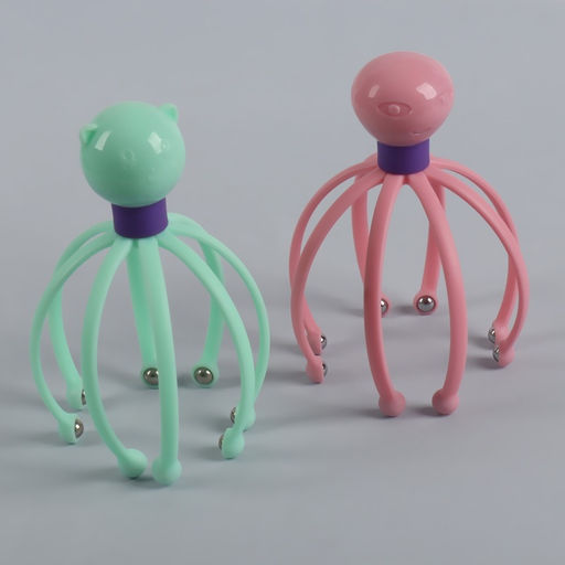 Массажёр «Мурашка» для головы, 15×10.5 см, МИКС