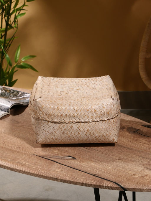 Набор плетёных корзин «Энди», 28.5×28.5×18.5 см