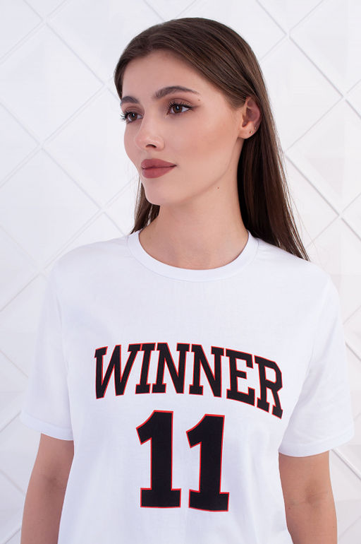 Арт. 21364 Костюм с брюками женский 42-50 (5 шт) Цвет:верх- белый, низ- черный - Калинка фото 10