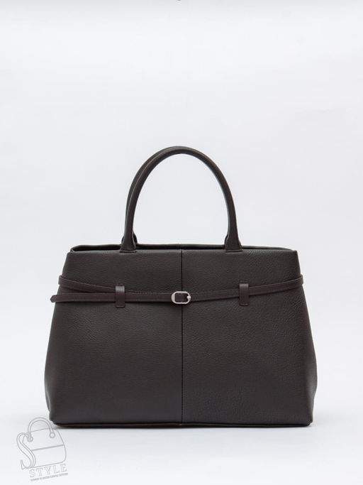 Сумка женская кожаная 8018-2S coffee Velina Fabbiano-Safenta