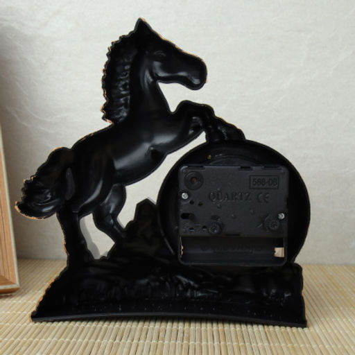 Цена за 1 шт. Часы статуэтка 12,2х4,5х15,5 см Лошадь / HX3211 /уп 120/ - Галеонтрейд фото 3