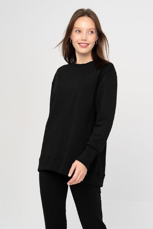 Джемпер женский 404L3-WB черный - Solo mio фото 3